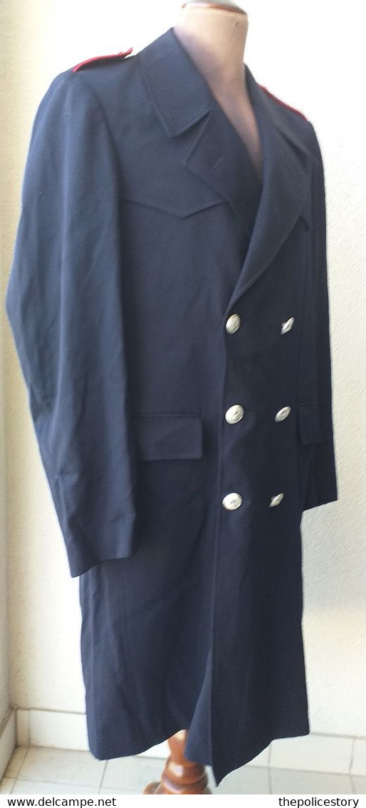 Cappotto Impermeabile Vintage Carabinieri Del 1983 Tg. 52 Senza Fregi Etichettato - Police & Gendarmerie