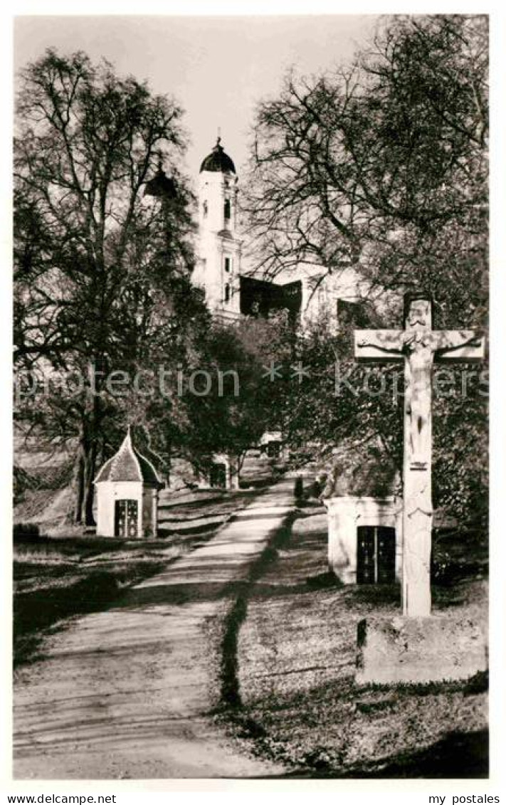 42870148 Ellwangen Jagst Wallfahrtskirche Schoenenberg Kreuzwegstationen Ellwang - Ellwangen