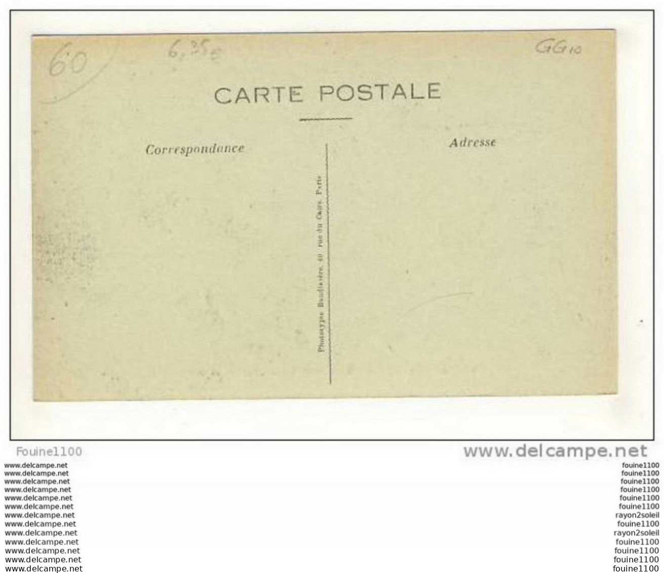 Carte Du Poste D' écoute Près De Ribecourt ( France Reconquise ) - Ribecourt Dreslincourt