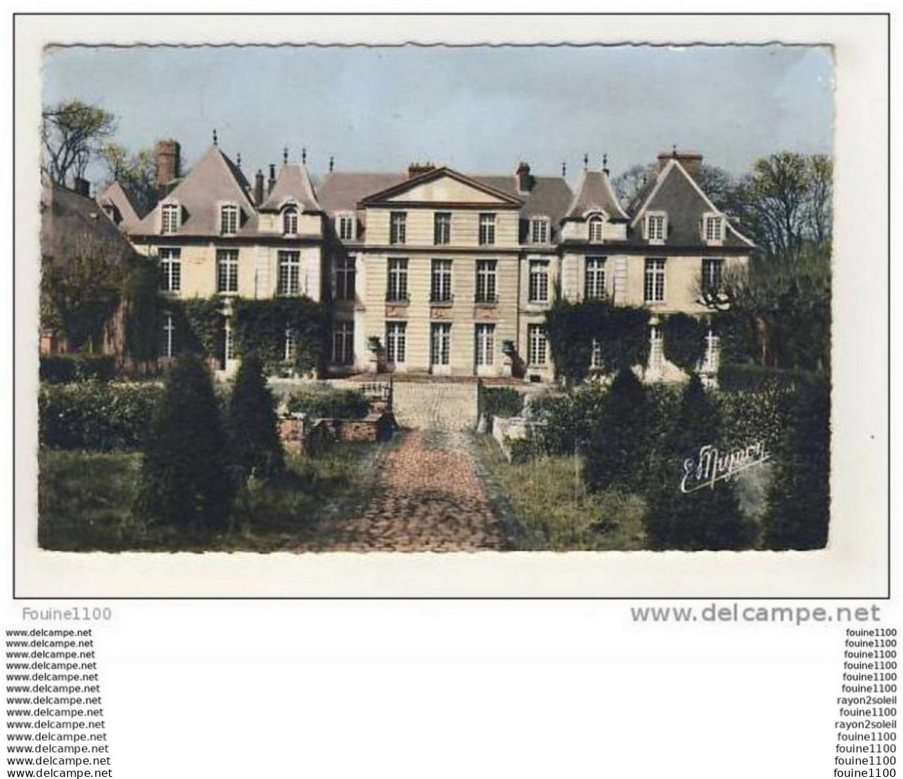 Carte Le Mesnil Saint Denis Le Château - Le Mesnil Saint Denis