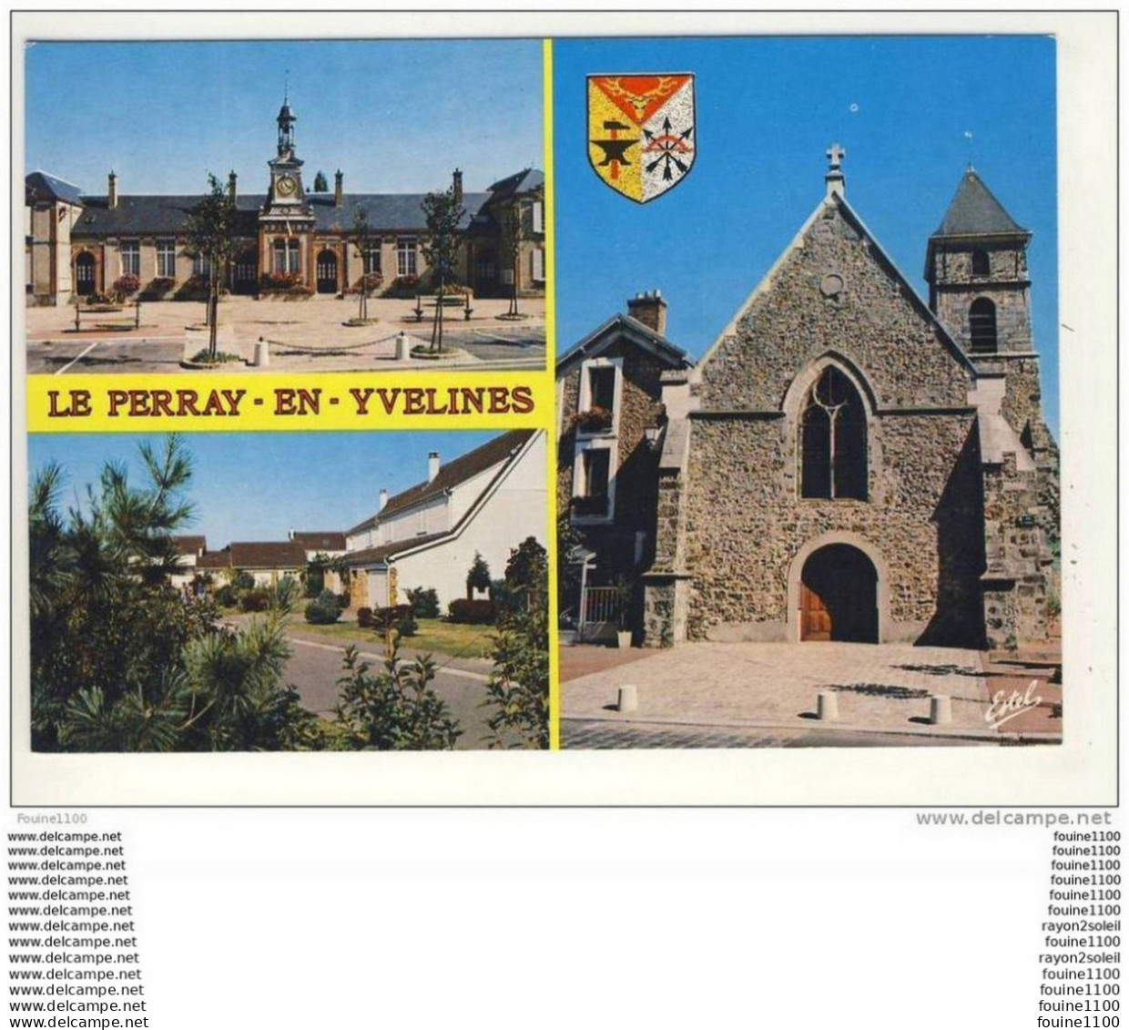 Carte ( Format 15 X 10,5 Cm ) Le Perray En Yvelines   ( Recto Verso ) - Le Perray En Yvelines