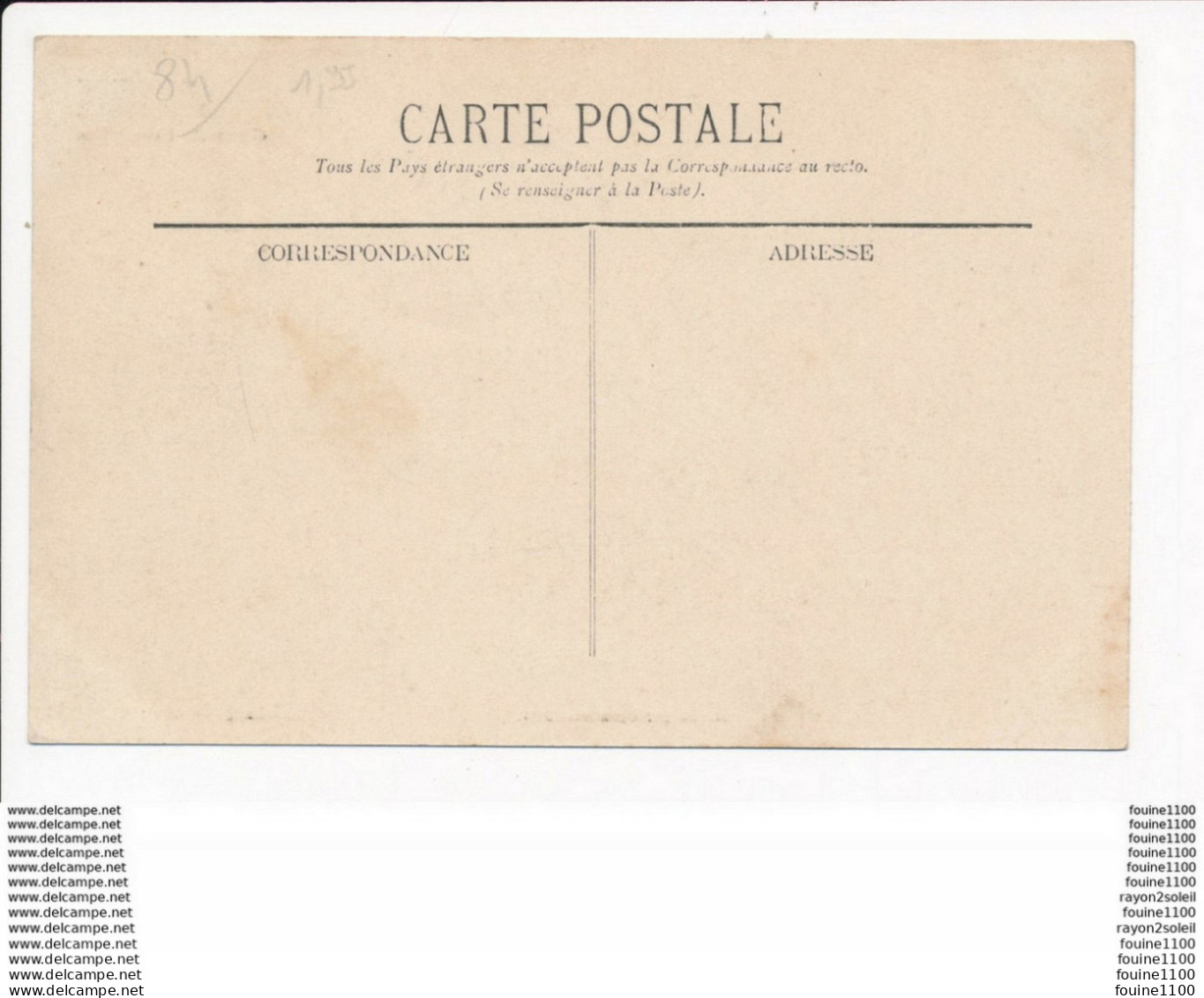 Carte De Bollène  Illustré  Grande Fontaine - Bollene