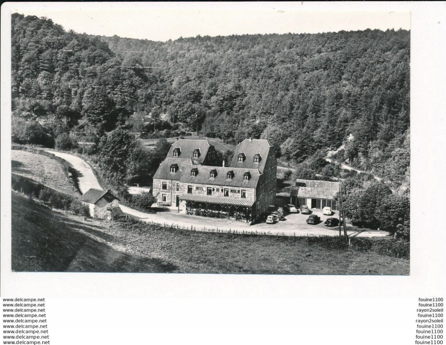 Carte De L' Hôtel Du Moulin DAVERDISSE SUR LESSE   ( Format C.P.A. ) - Daverdisse