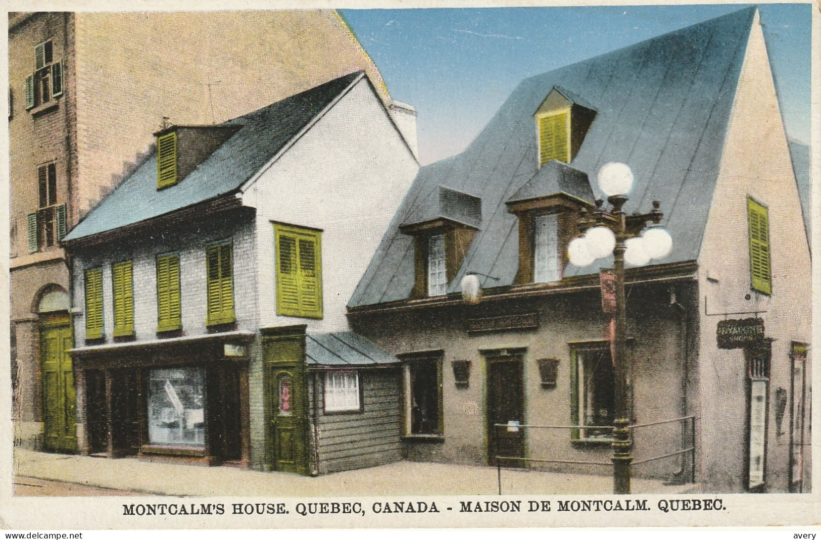 Maison De Montcalm, Quebec  Montcalm's House - Québec - La Cité