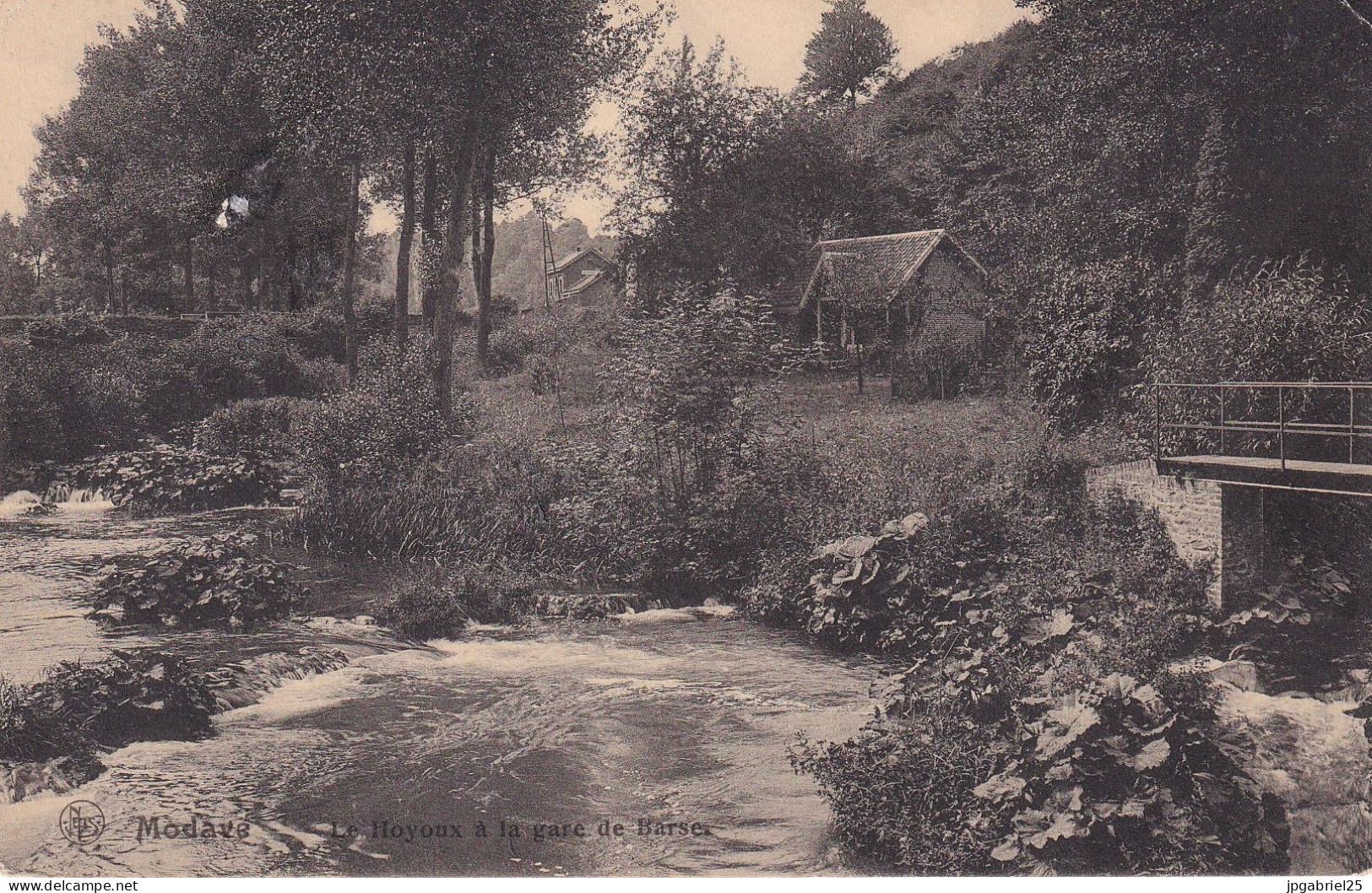 GEO  Modave Le Hoyoux A La Gare De Barse - Modave