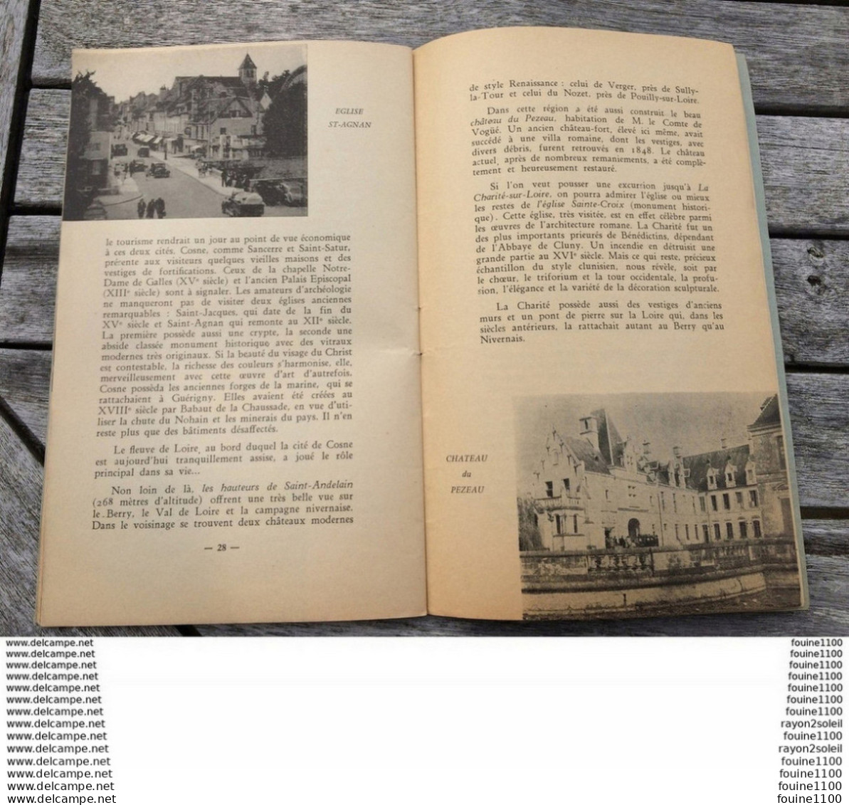 Livret Touristique Sur Sancerre Saint Satur Saint Thibault Année 1956 ( Maitre Vielleux De Chavignol Vielle ) 36 Pages - Centre - Val De Loire