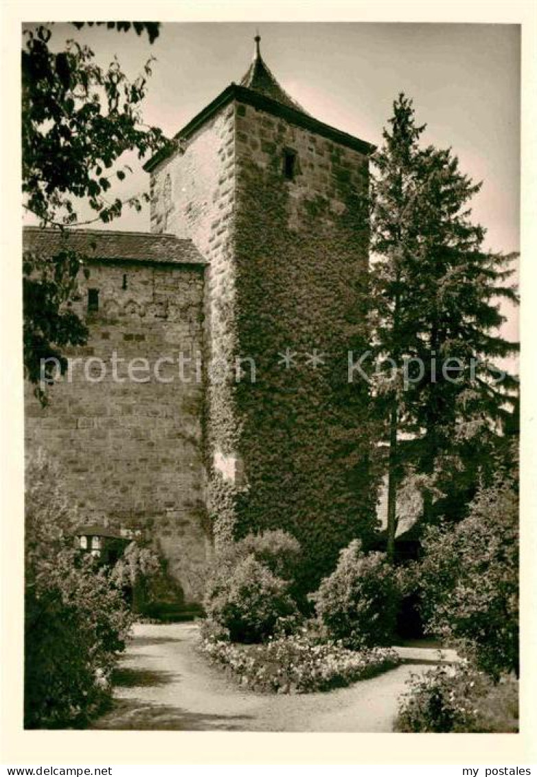 42864528 Kuenzelsau Schloss Stetten Der Bergfried Kuenzelsau - Kuenzelsau