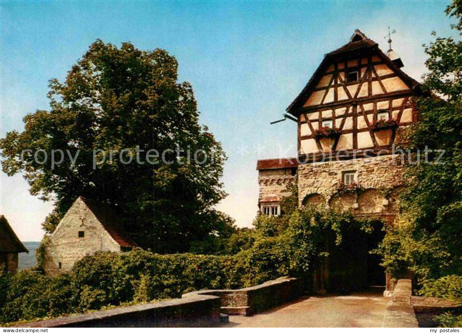 42864493 Kuenzelsau Schloss Burg Stetten Kuenzelsau - Künzelsau