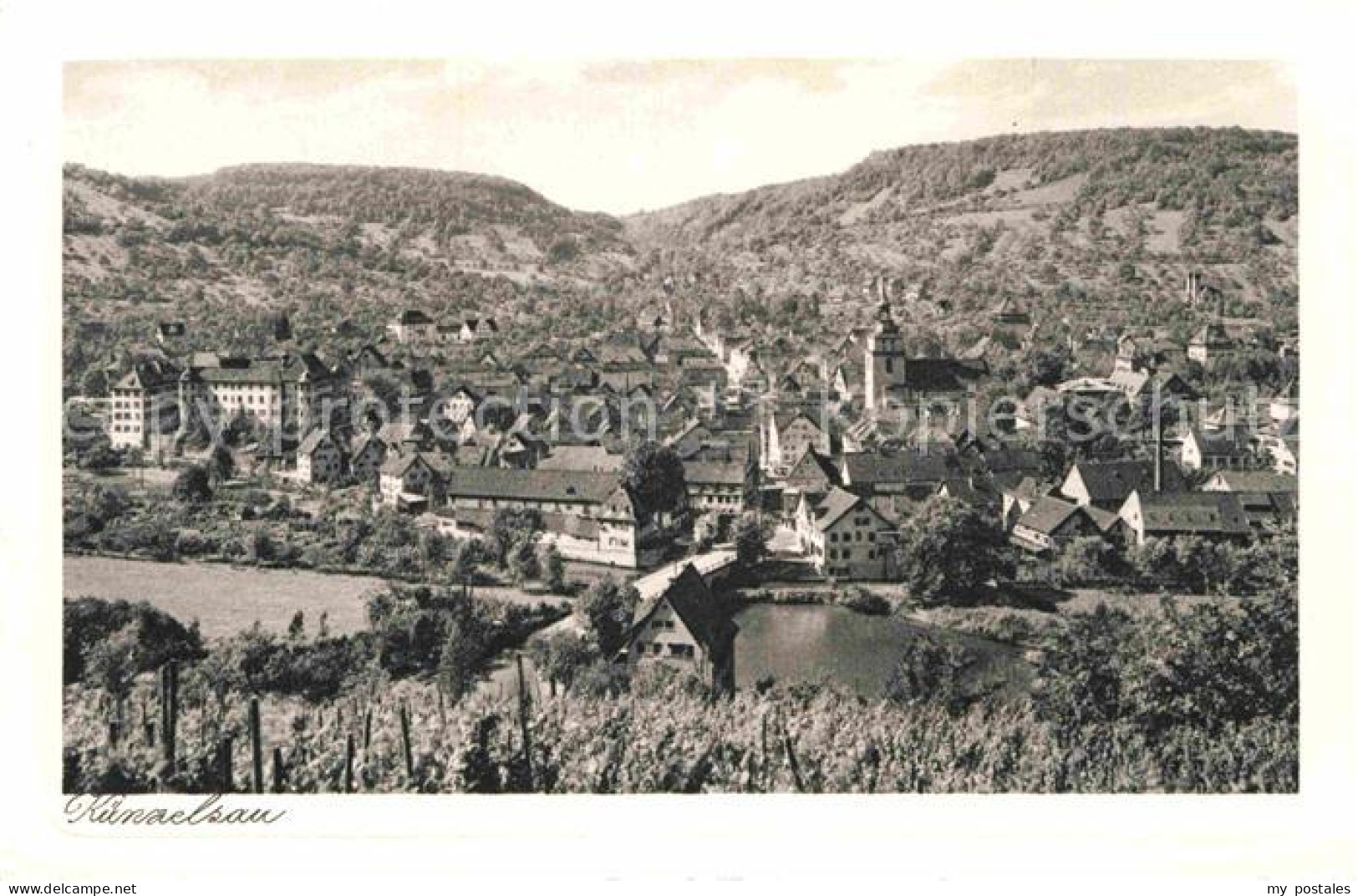 42864342 Kuenzelsau Panorama Kirche Kuenzelsau - Künzelsau