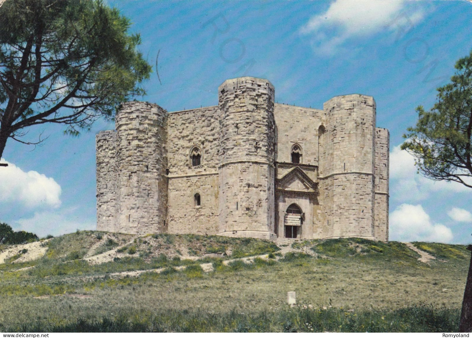 CARTOLINA  CASTEL DEL MONTE,ADRIA,PUGLIA-STORIA,MEMORIA,CULTURA,RELIGIONE,IMPERO ROMANO,BELLA ITALIA,VIAGGIATA 1969 - Andria