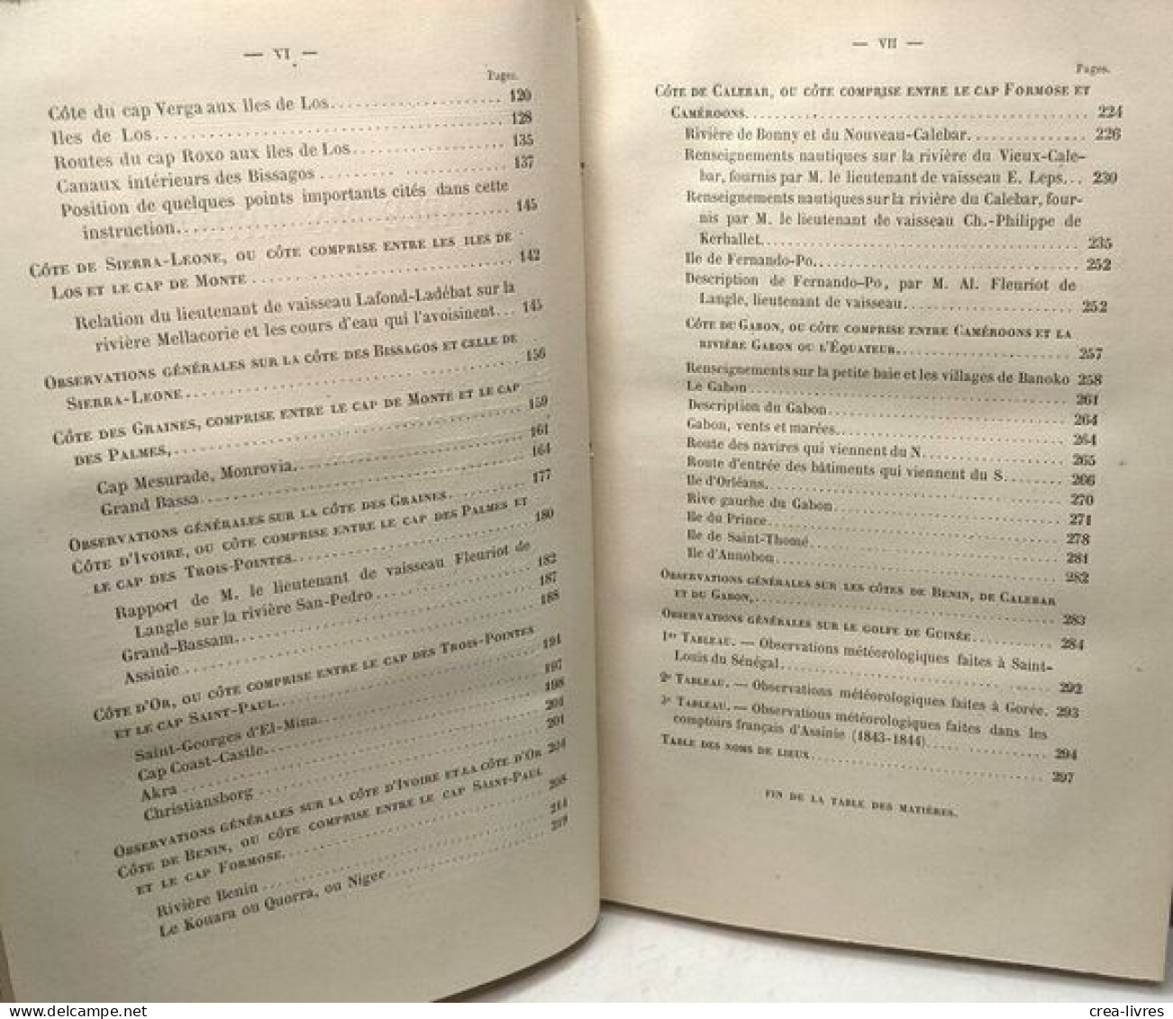 Description Nautique Des Côtes De L'Afrique Occidentale Comprises Entre Le Sénégal Et L'Equateur - 3e éd - Non Classés