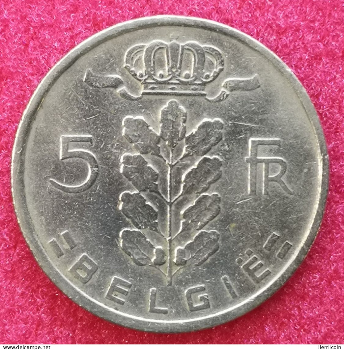 Monnaie Belgique - 1949 - 5 Francs - Type Cérès En Néerlandais - 5 Francs