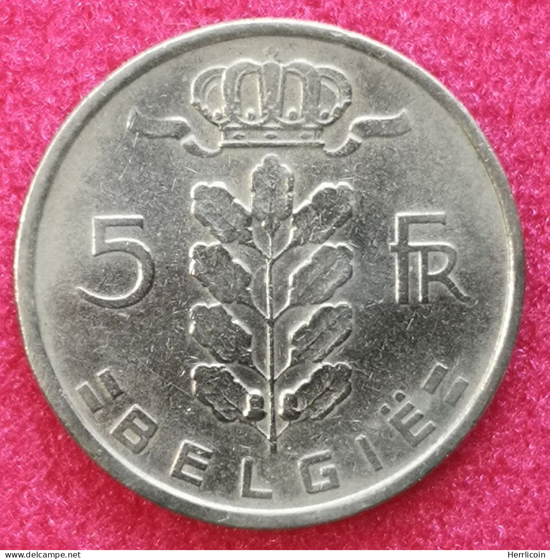 Monnaie Belgique - 1949 - 5 Francs - Type Cérès En Néerlandais - 5 Frank