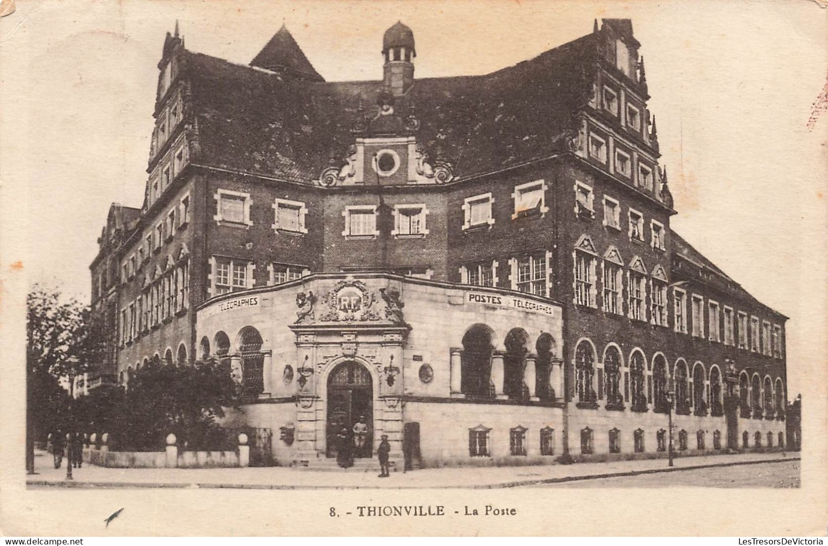 FRANCE - Thionville - La Postes - Carte Postale Ancienne - Thionville