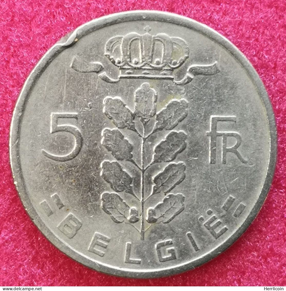 Monnaie Belgique - 1949 - 5 Francs - Type Cérès En Néerlandais - 5 Francs