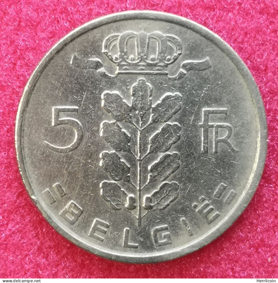 Monnaie Belgique - 1949 - 5 Francs - Type Cérès En Néerlandais - 5 Francs