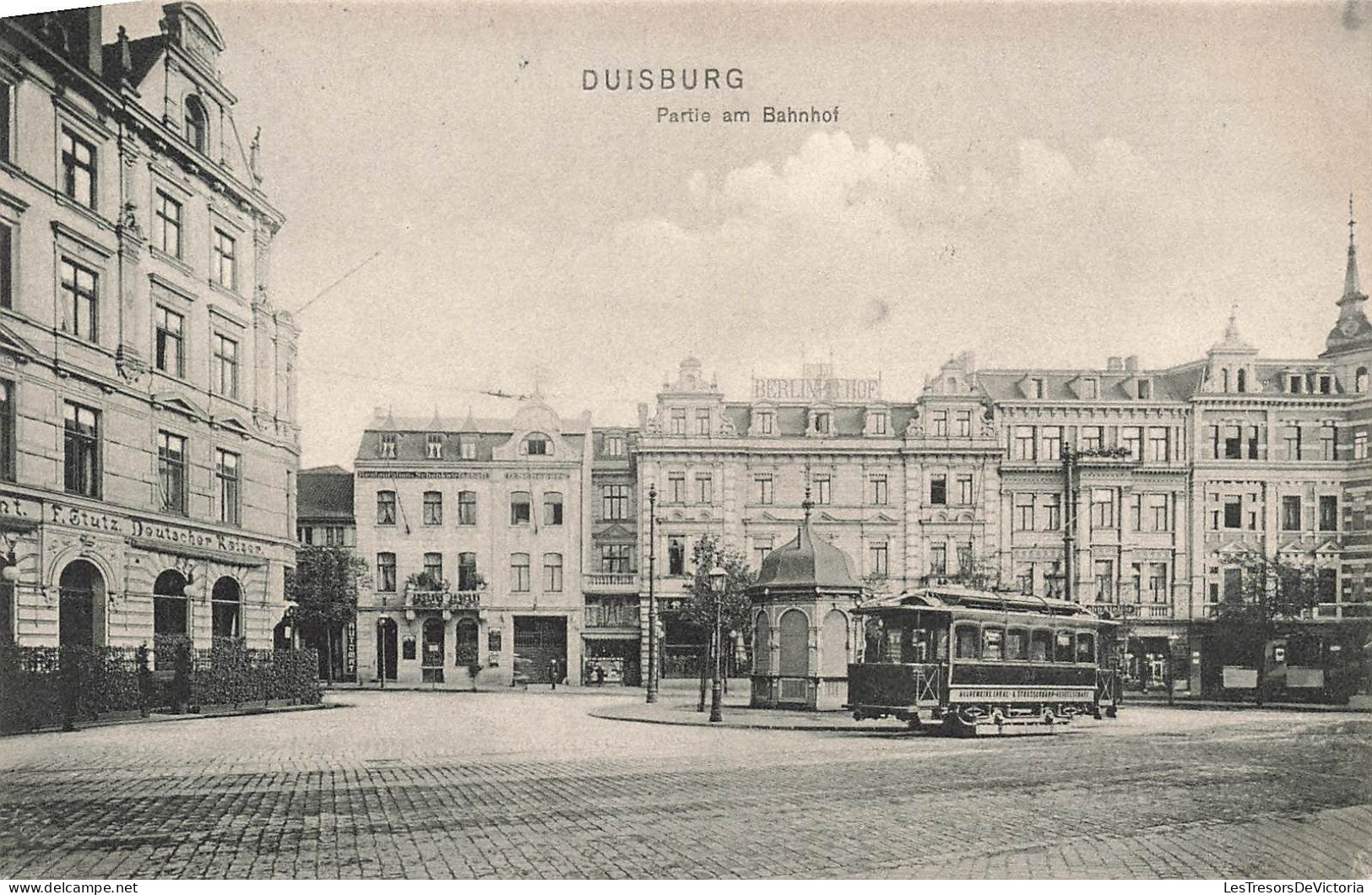 ALLEMAGNE - Duisburg - Partie Am Bahnhof - Carte Postale Ancienne - Duisburg