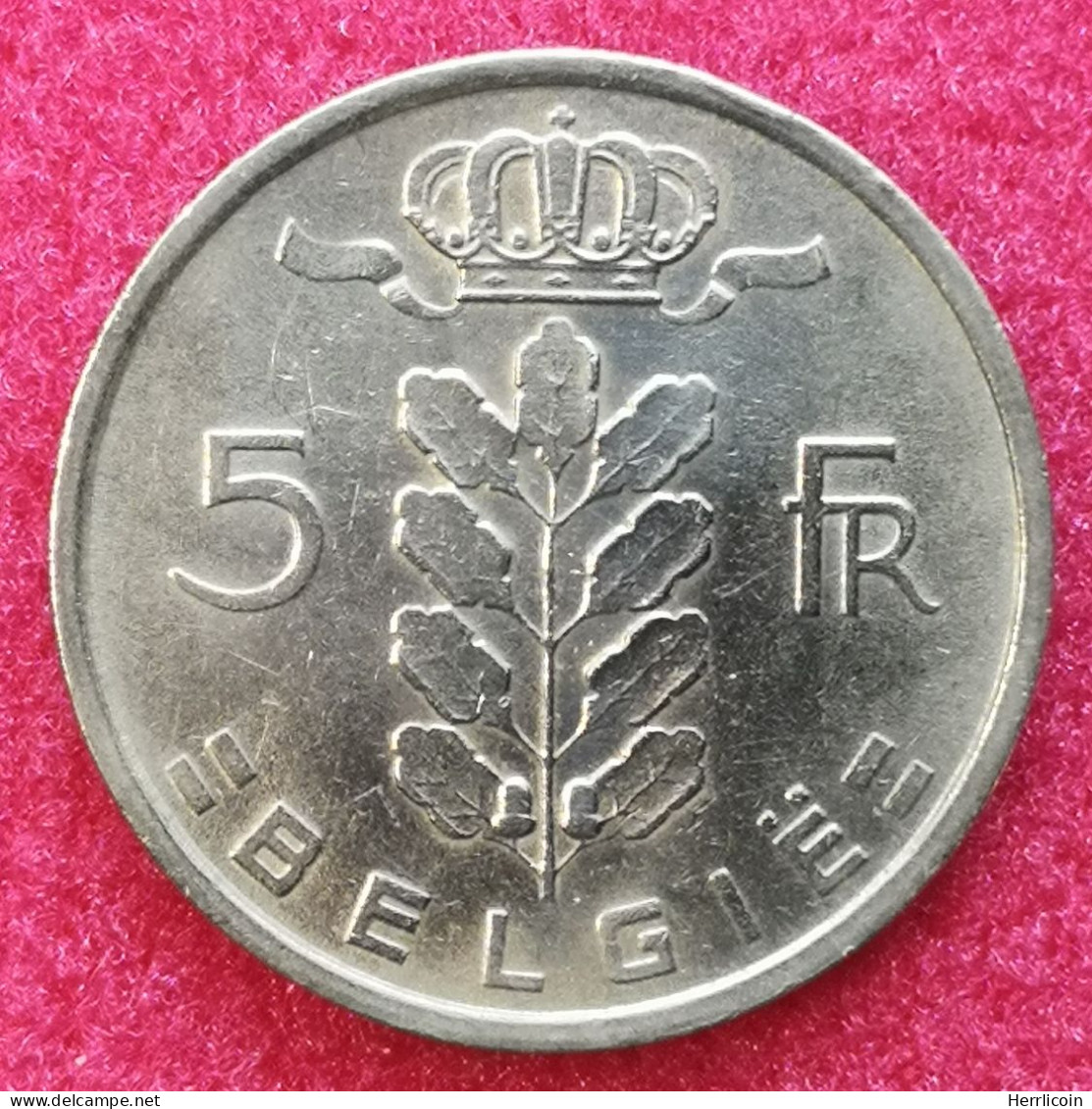 Monnaie Belgique - 1950 - 5 Francs - Type Cérès En Néerlandais - 5 Francs