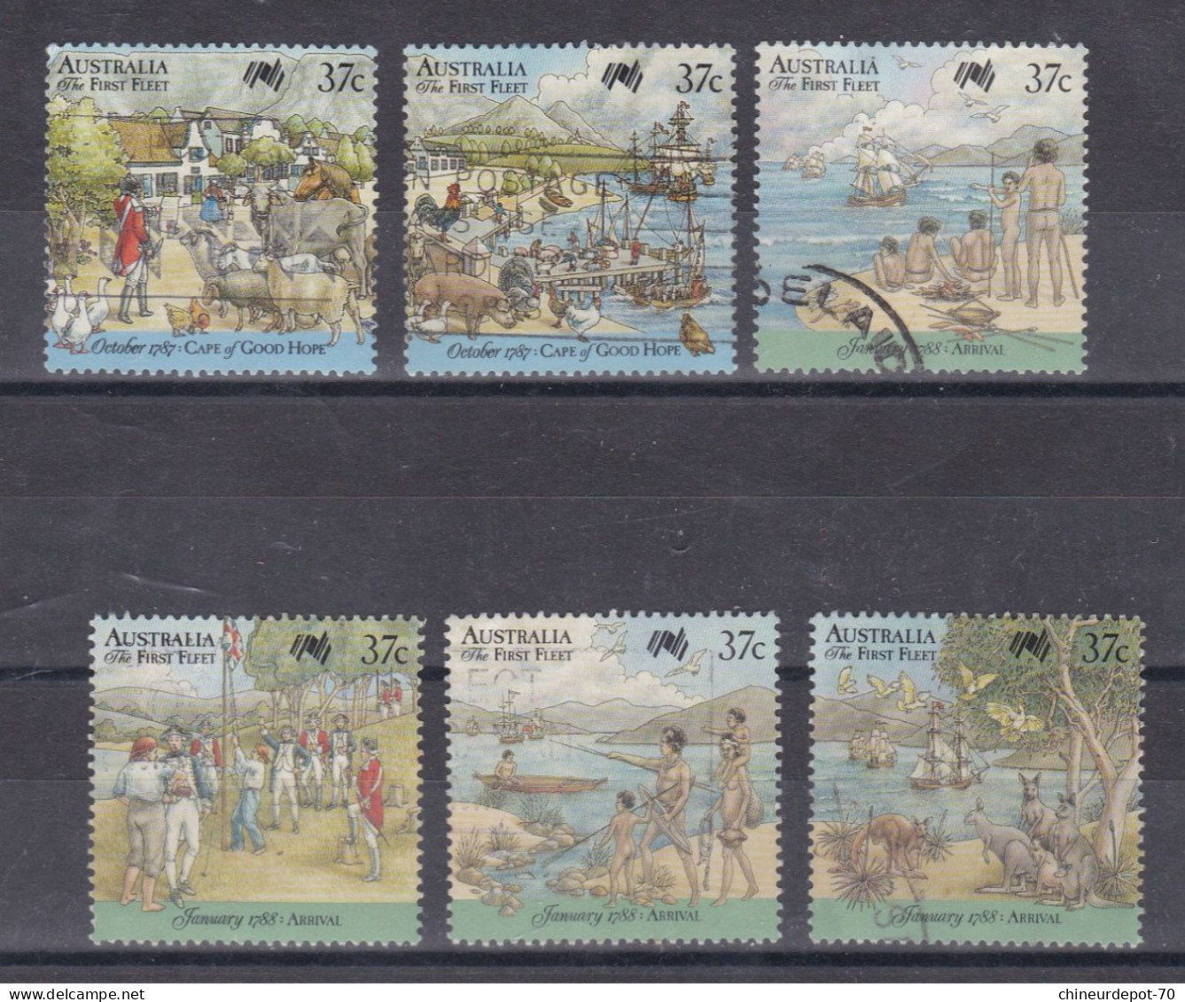 Lot De Timbres Australie Australia  Australien Voir 10 Photos - Collections