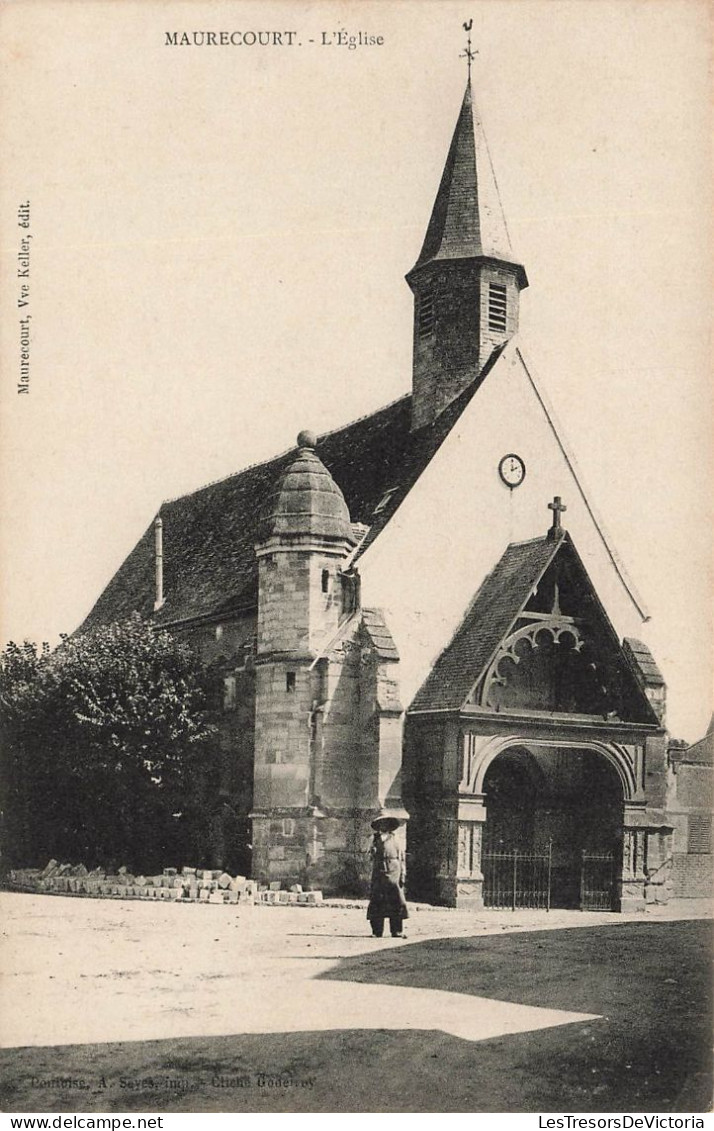 FRANCE - Maurecourt - L'église - Carte Postale Ancienne - Maurecourt