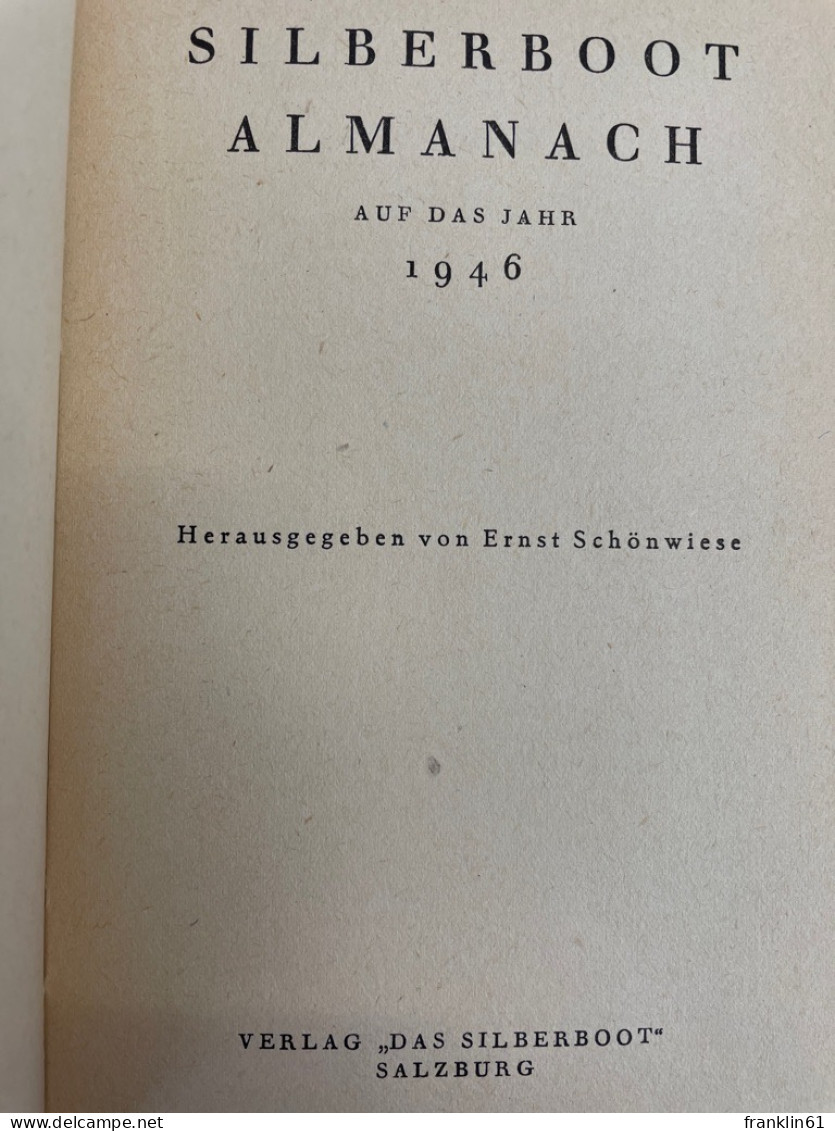 Silberboot Almanach Auf Das Jahr 1946. - Poesia