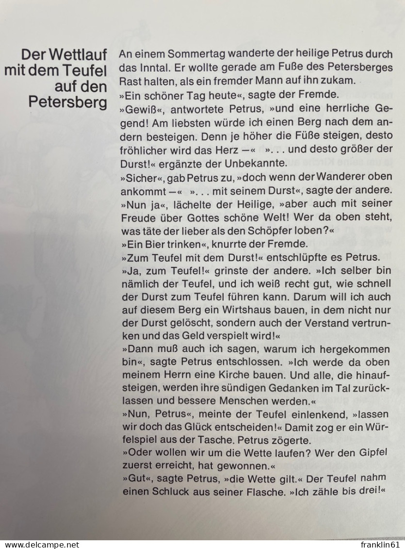 Ritter Konrad geht spazieren : Sagen u. Geschichten aus dem Land zwischen Inn und Salzach.