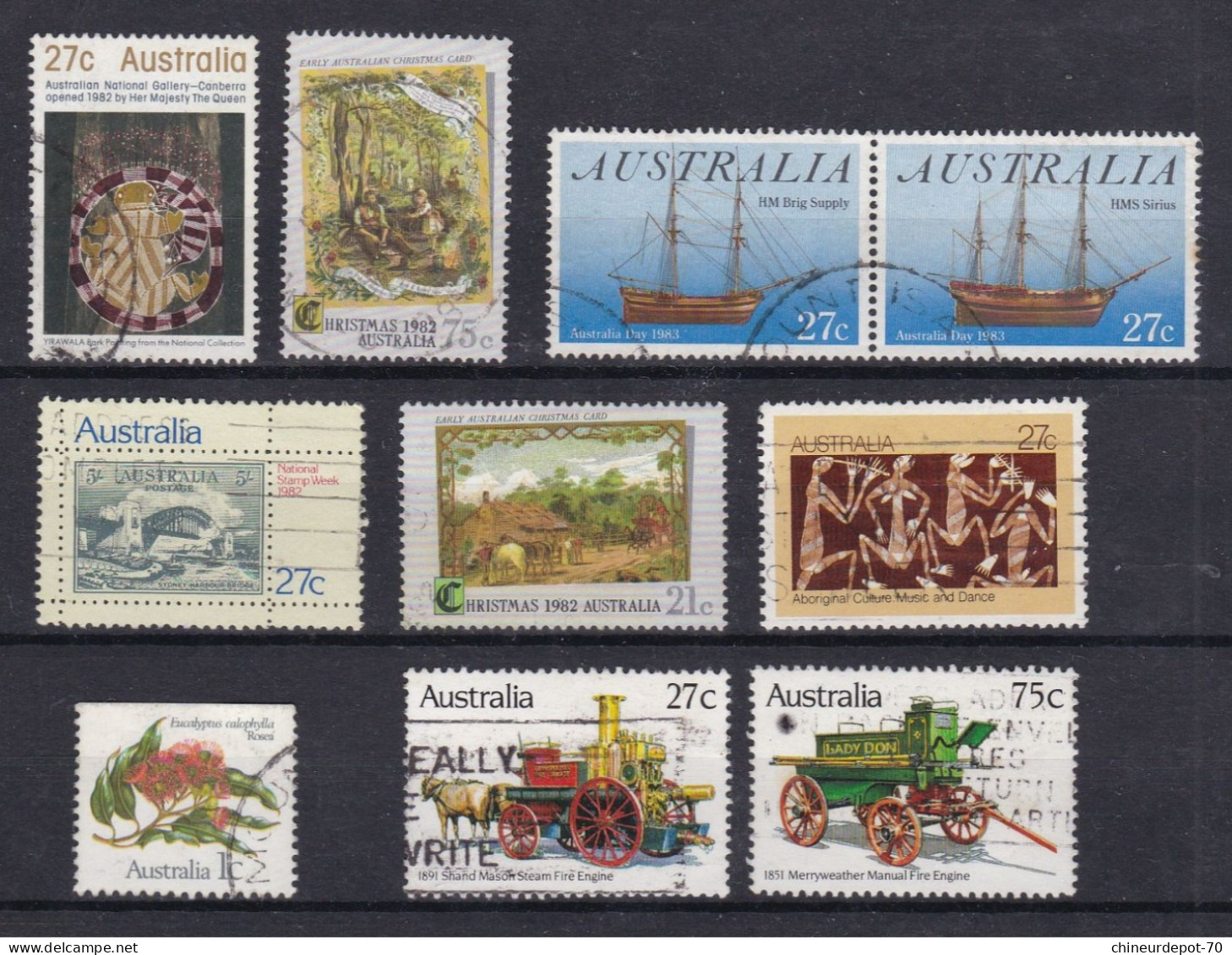 Lot De Timbres Australie Australia  Australien Voir 10 Photos - Collections