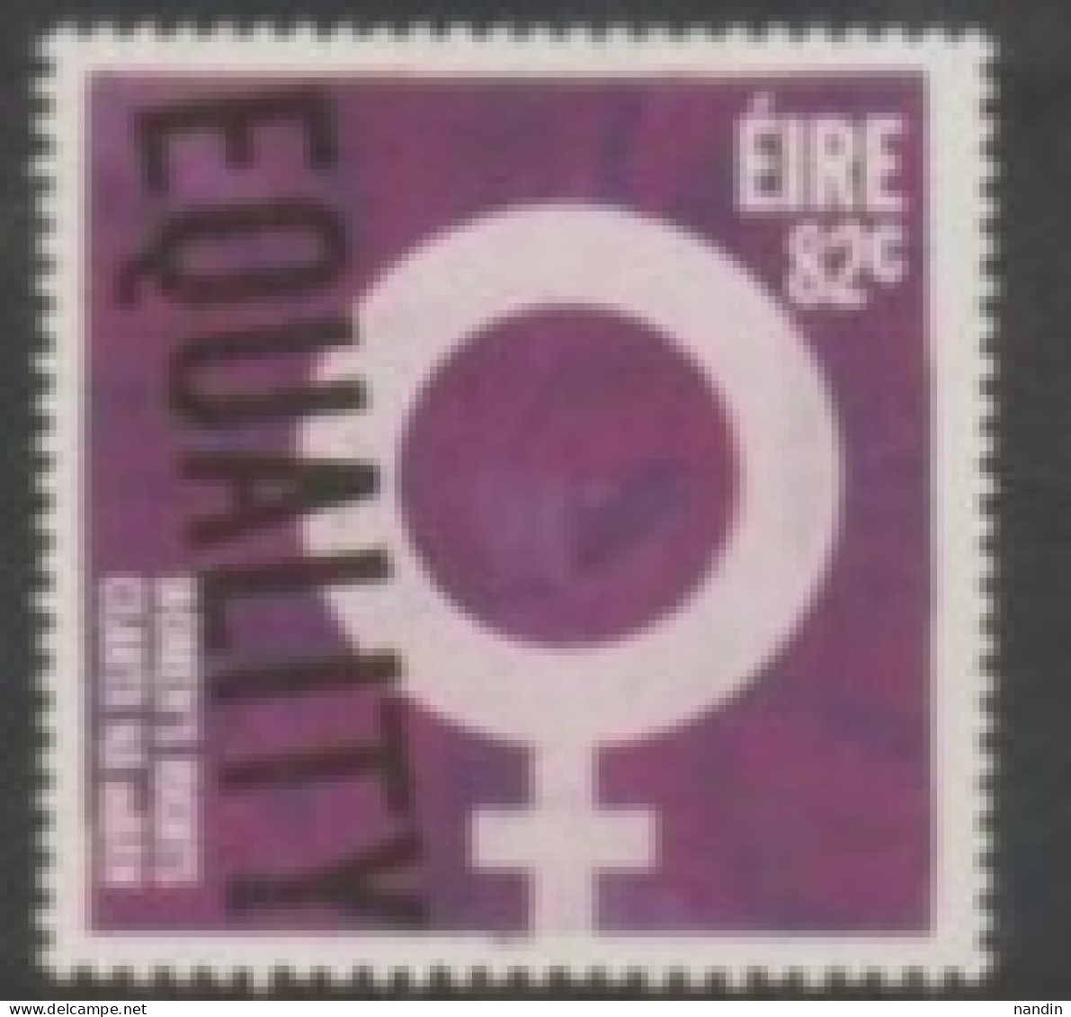 2011 IRELAND (USED) STAMP On Women's Rights/Equality - Used Stamps