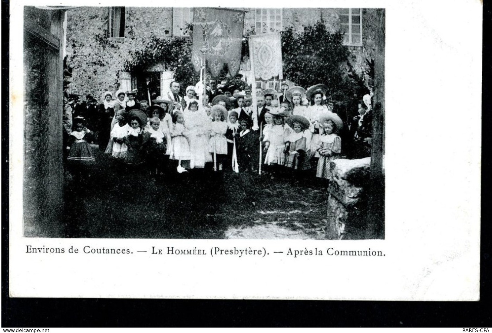 50 Environs De COUTANCES - Le Hommeel ( Presbytère ) Après La Communion - TB - Coutances