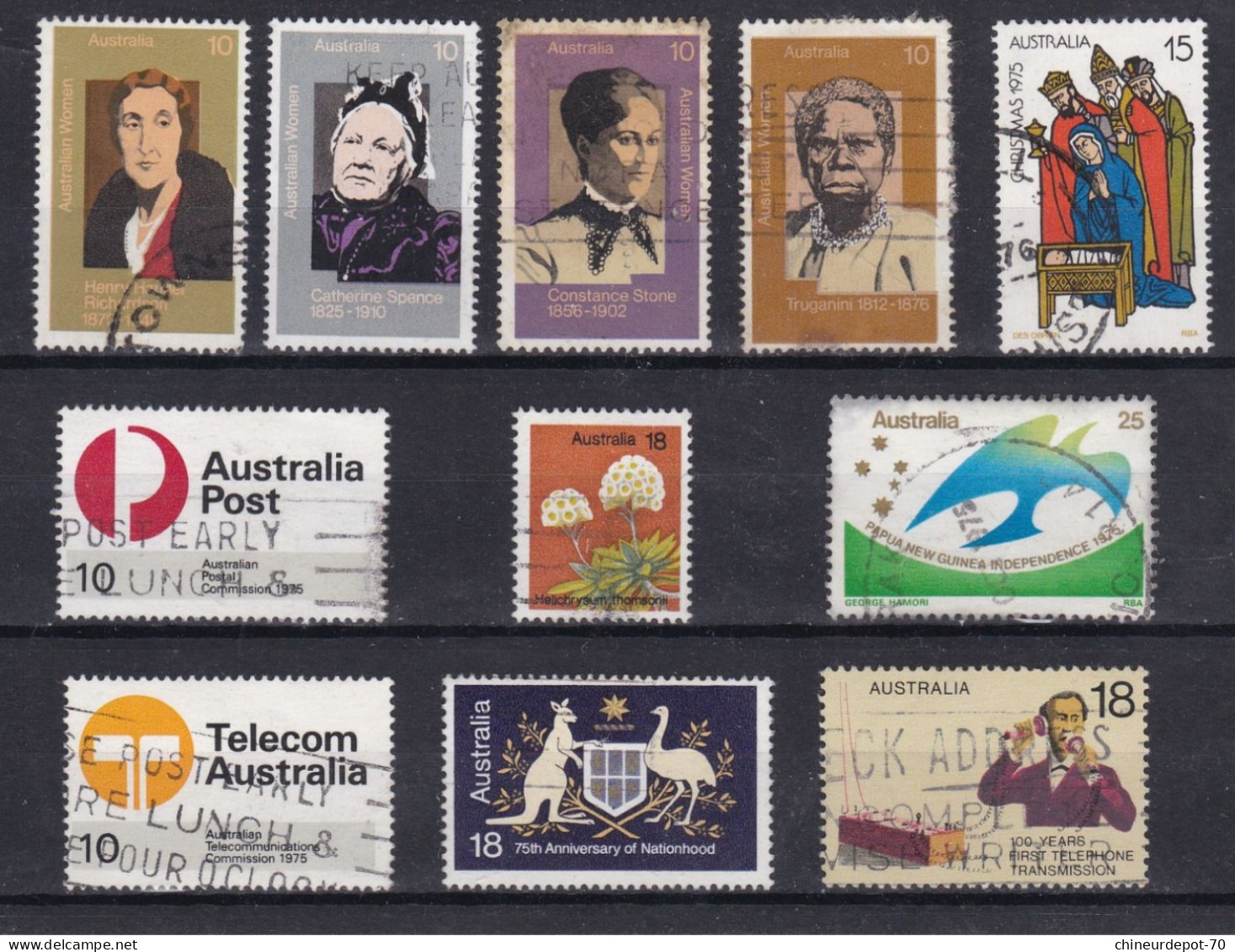 Lot De Timbres Australie Australia  Australien Voir 10 Photos - Collections