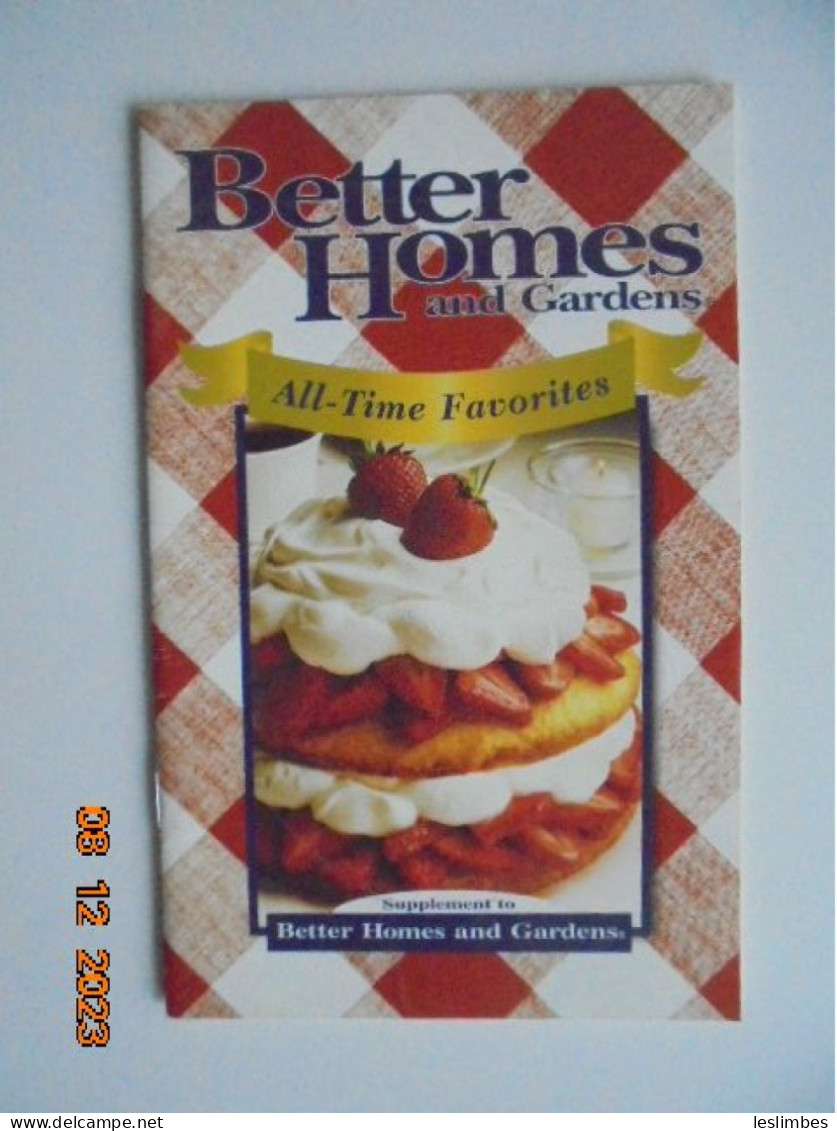 Supplement To Better Homes And Gardens : All-time Favorites 2003 - Americana