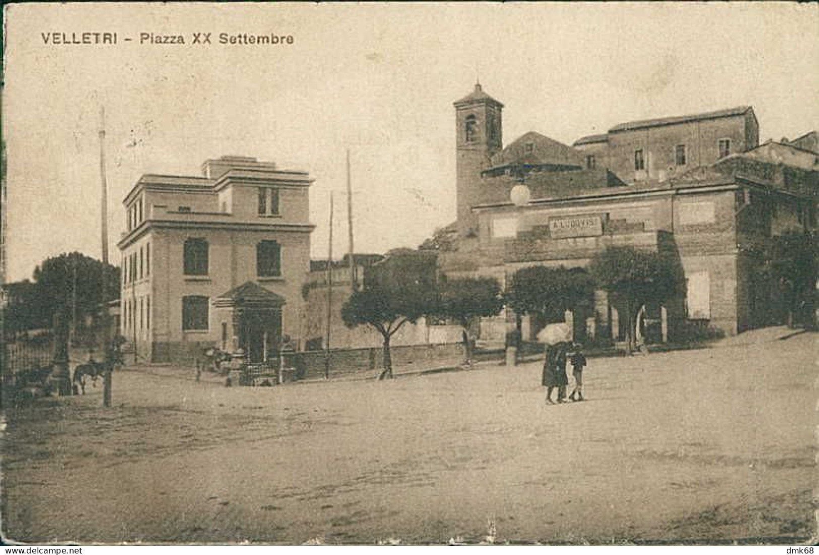 VELLETRI - PIAZZA XX SETTEMBRE - SPEDITA 1922 ( 19564 ) - Velletri