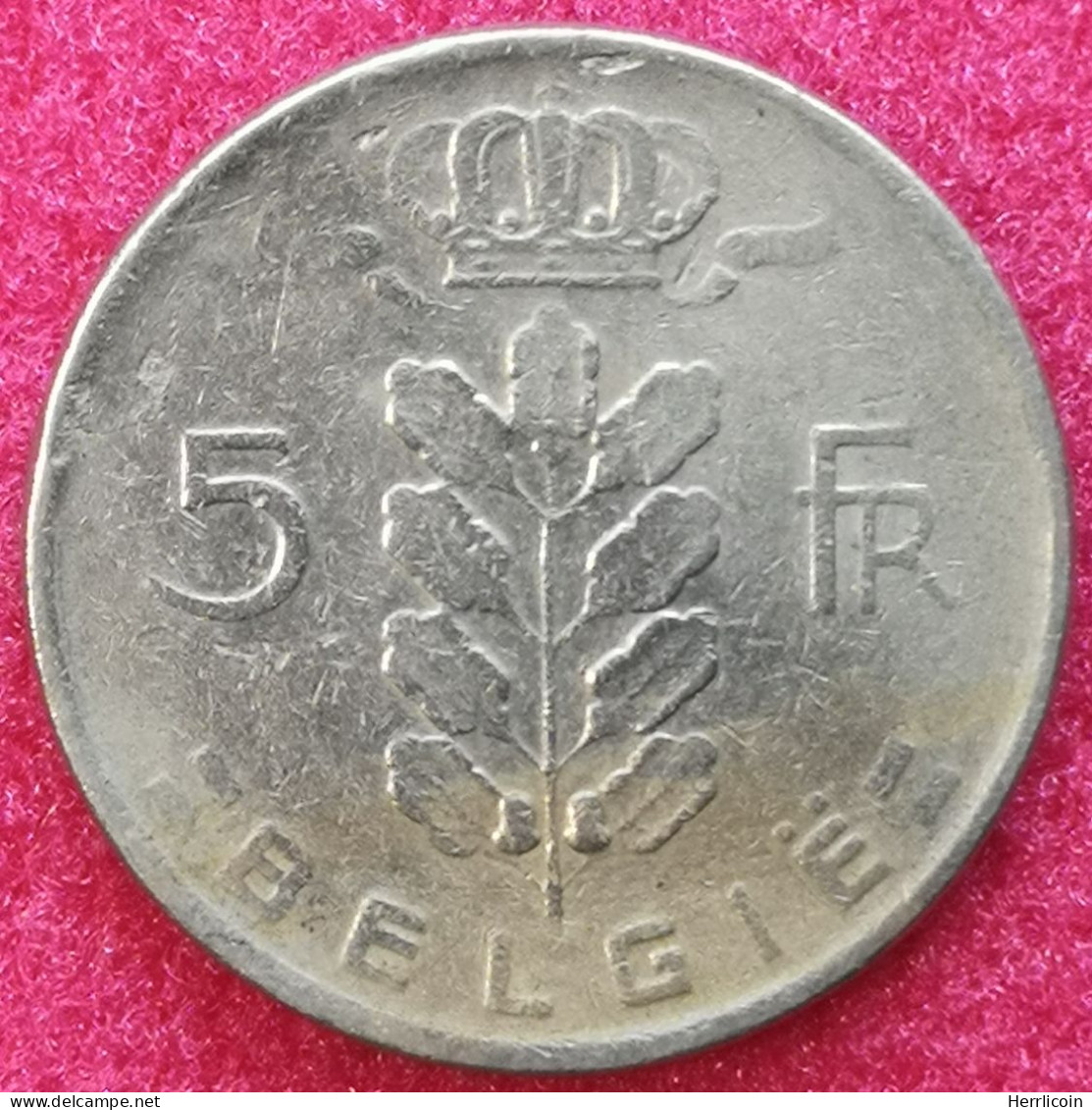 Monnaie Belgique - 1966 - 5 Franc - Type Cérès En Néerlandais - 5 Francs