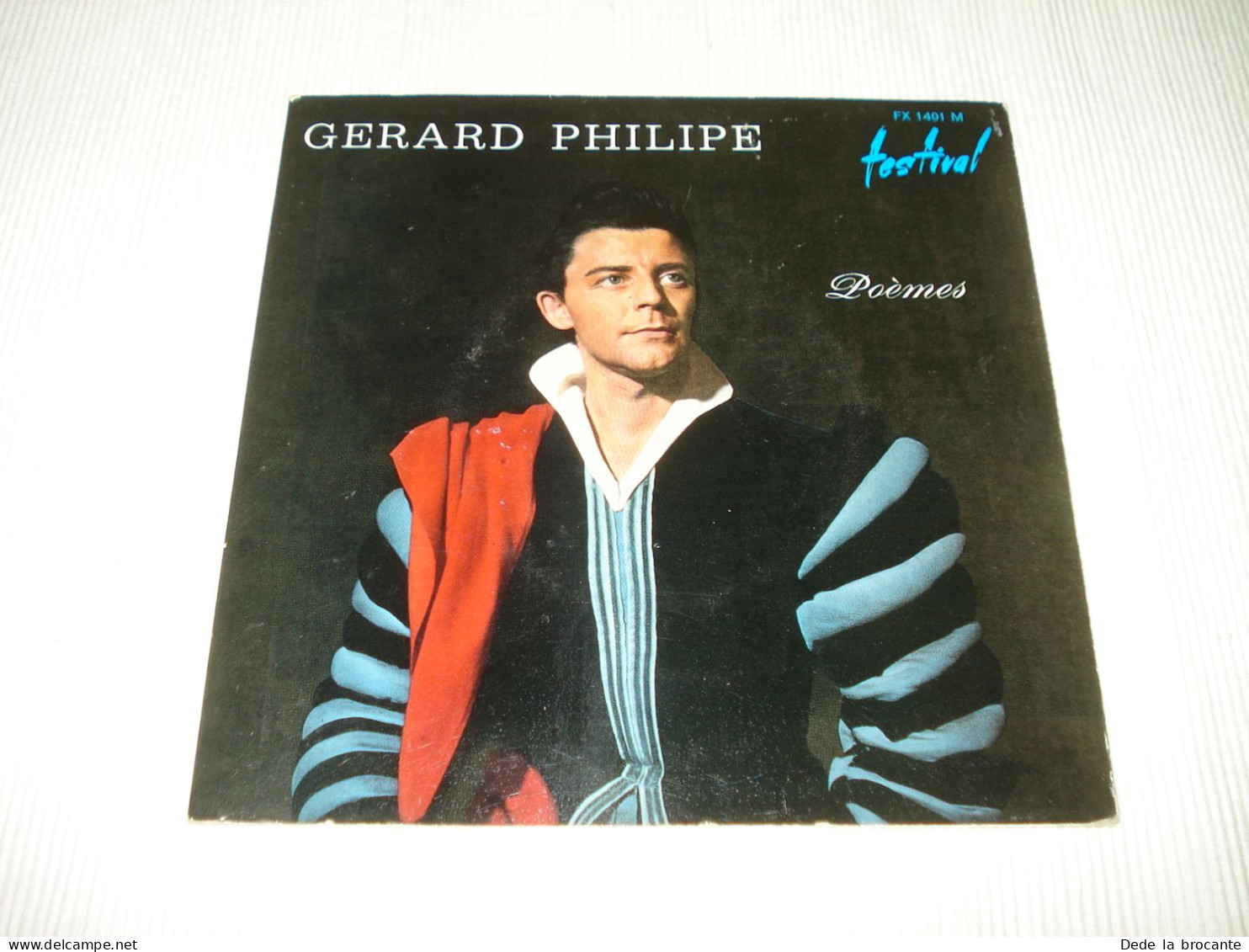 B12 / Gérard Philippe - Poemes – Disques Festival – FX 1401 - FR 1965  N.M/N.M - Classical