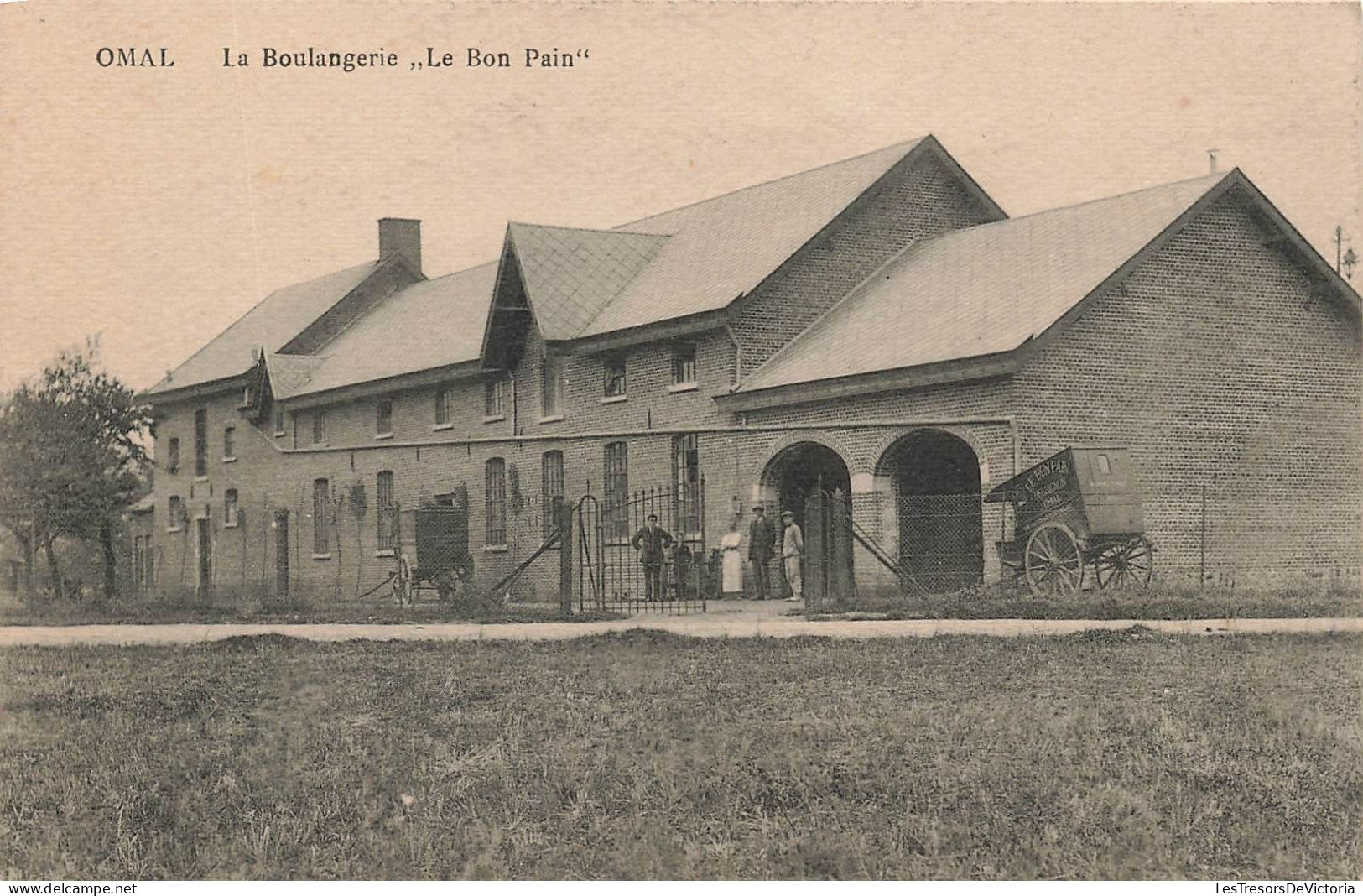 BELGIQUE - Omal - La Boulangerie - Le Bon Pain - Carte Postale Ancienne - Geer