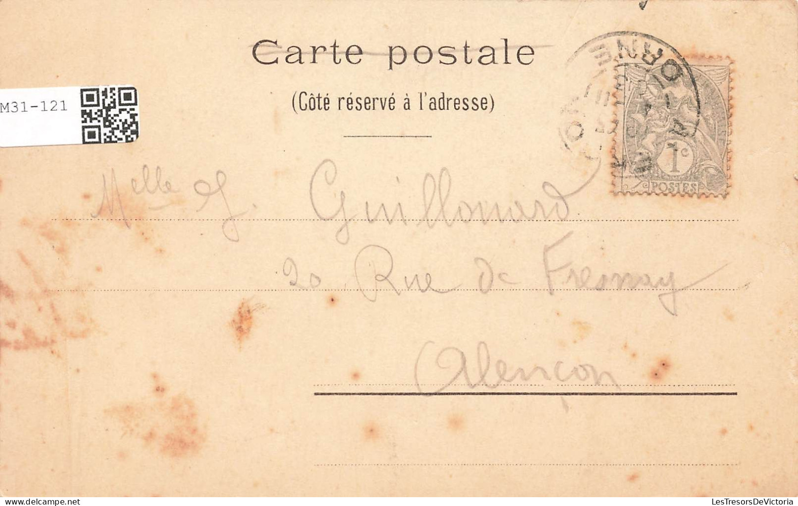 MONNAIES (représentations) - Mille Francs - Banque De France - Paris Le 12 Décembre 1899 - Carte Postale Ancienne - Münzen (Abb.)