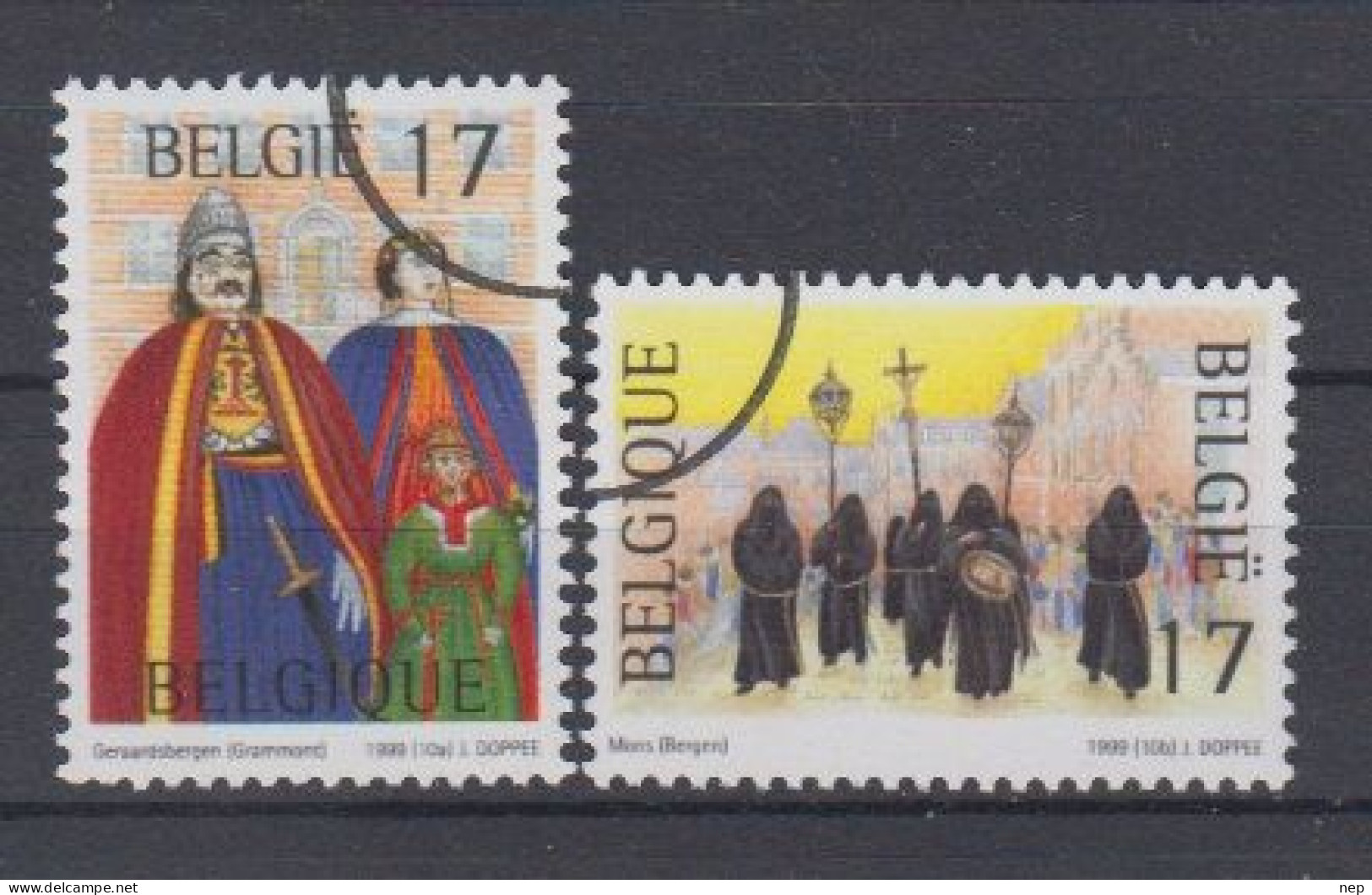 BELGIË - OPB - 1999 - Nr 2823/24 - (Gelimiteerde Uitgifte Pers/Press) - Privé- & Lokale Post [PR & LO]