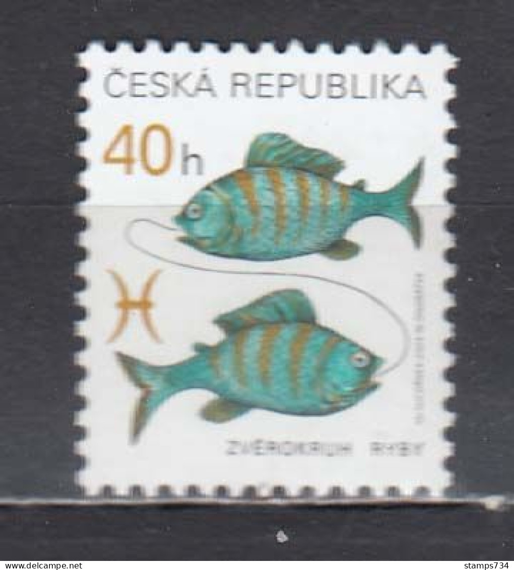 Czech Rep. 2001 - Zodiac Signs, Mi-Nr. 280, MNH** - Neufs