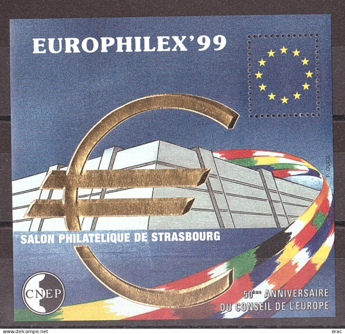CNEP - 1999 - N° 29 - Neuf ** - 50 Ans Conseil De L'Europe - Salon Philatélique De Strasbourg - CNEP