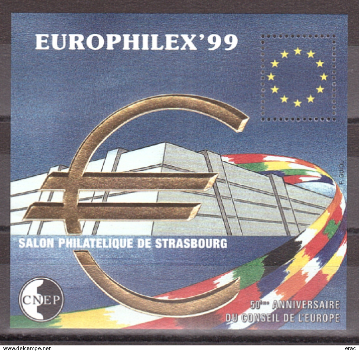CNEP - 1999 - N° 29 - Neuf ** - 50 Ans Conseil De L'Europe - Salon Philatélique De Strasbourg - CNEP