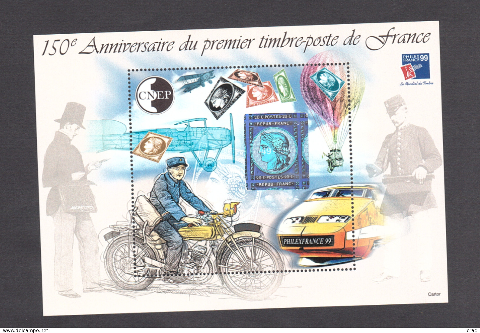 CNEP - 1999 - N° 30 - Neuf ** - 150 Ans 1er Timbre-poste De France - Philexfrance'99 - CNEP
