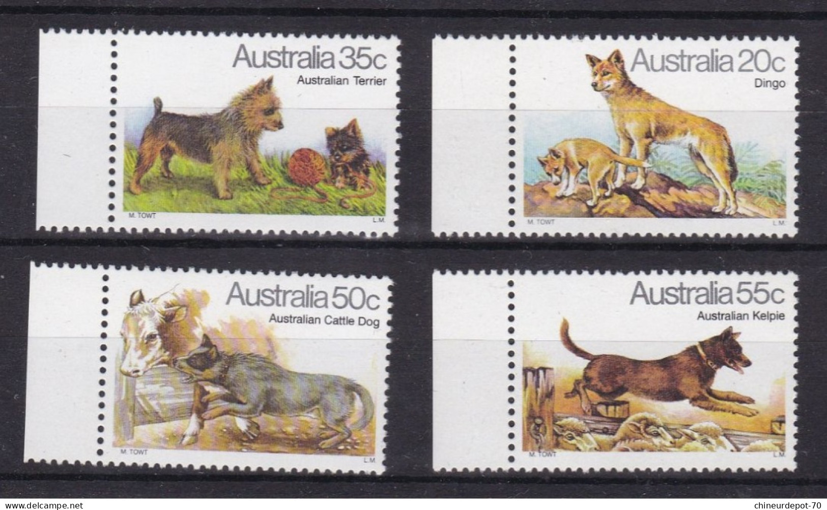 Lot De Timbres Australie Australia  Australien Voir 6 Photos Neufs Sans Charnieres** - Colecciones