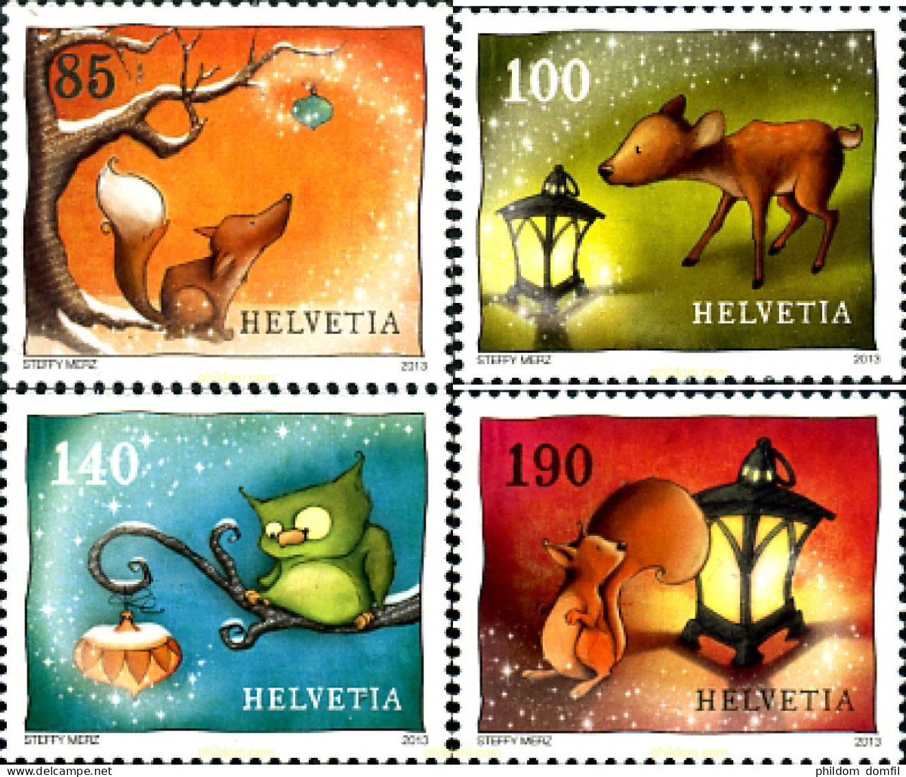 314299 MNH SUIZA 2013 NAVIDAD - Unused Stamps