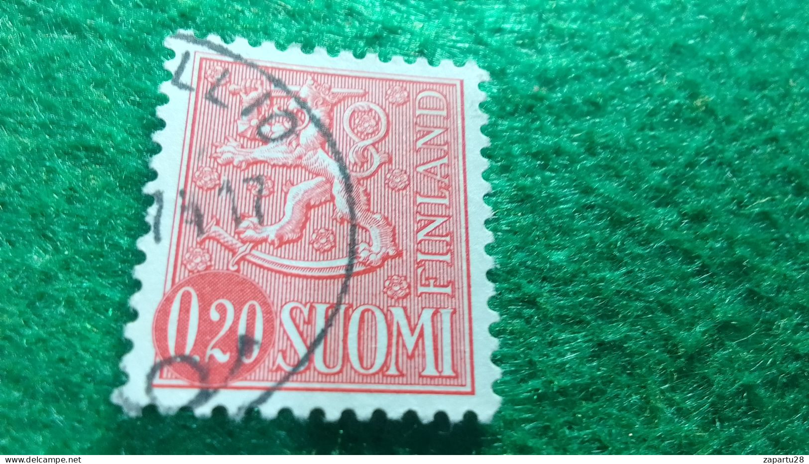 FİNLANDİYA--1960--70            LION        0.15 MK       DAMGALI - Used Stamps