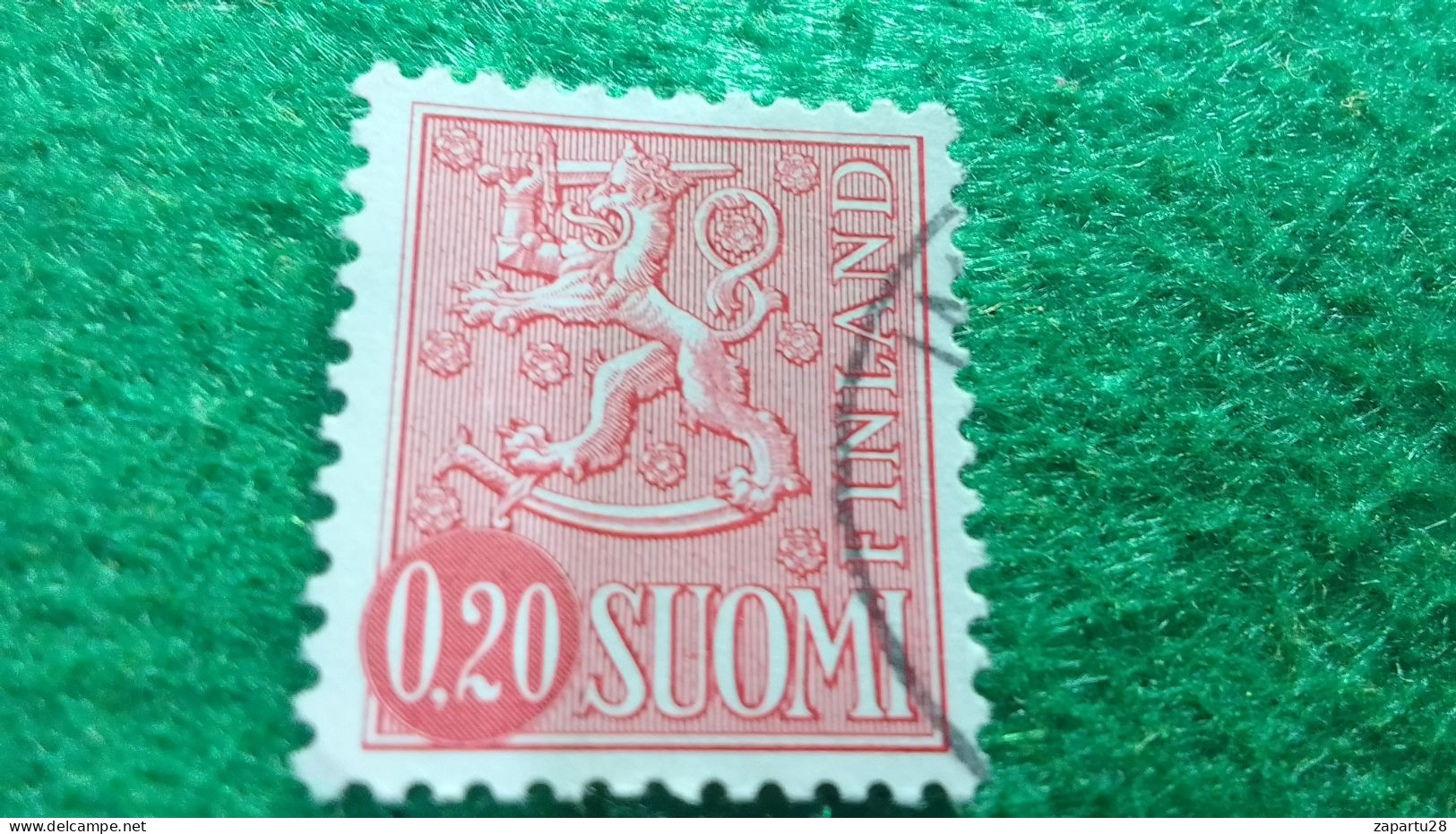 FİNLANDİYA--1960--70            LION        0.20 MK       DAMGALI - Used Stamps