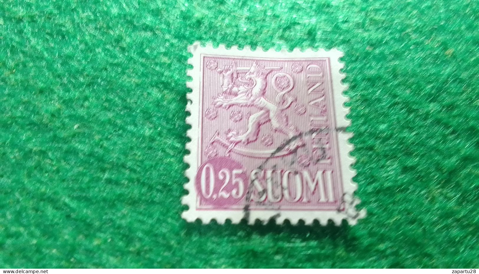 FİNLANDİYA--1960--70            LION        0.25 MK       DAMGALI - Used Stamps