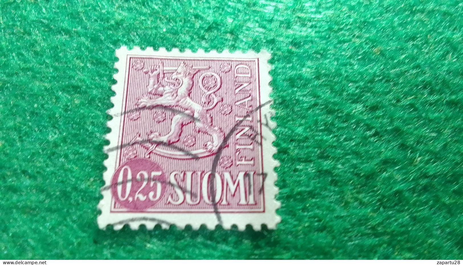 FİNLANDİYA--1960--70            LION        0.25 MK       DAMGALI - Used Stamps