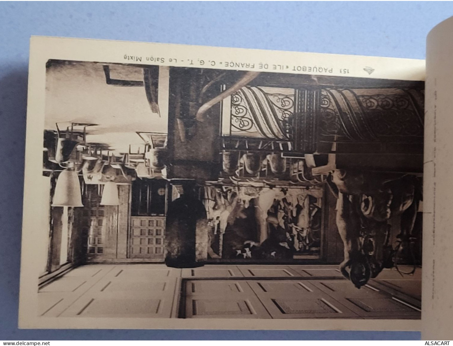 Carnet Ile De France , Cie Transatlantique , Le Havre -new York - Guerre