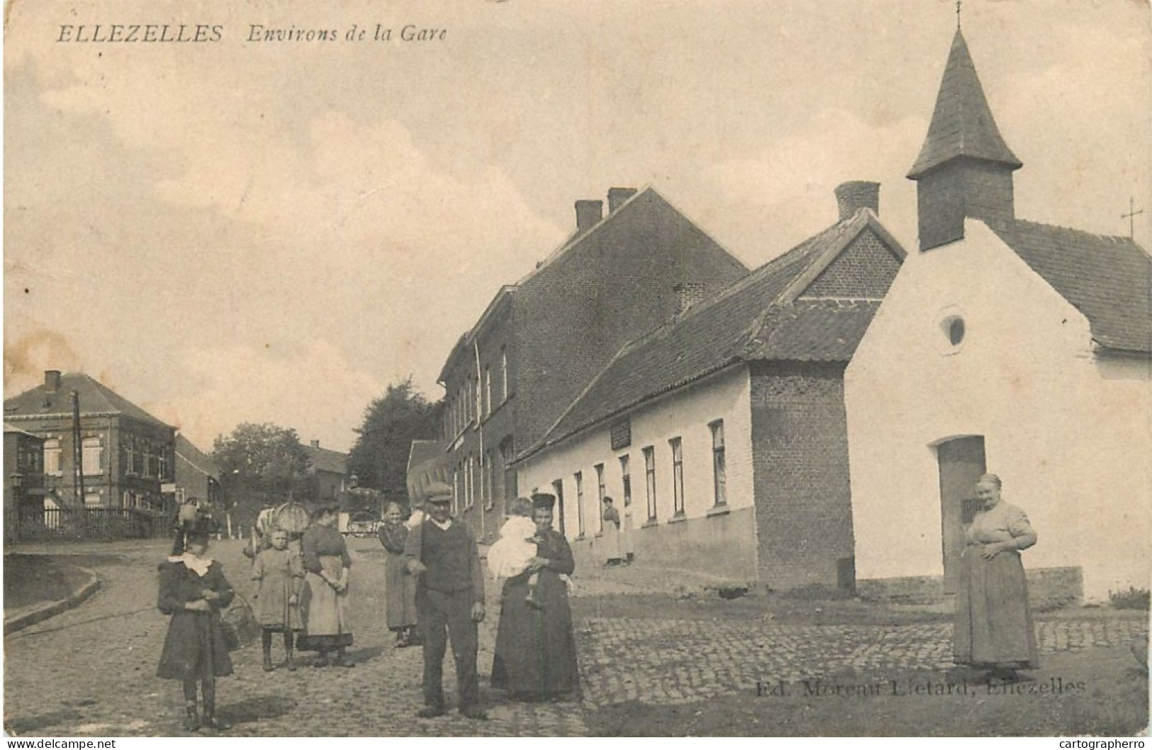 BELGIQUE - ELLEZELLES - Environs De La Gare - Ellezelles