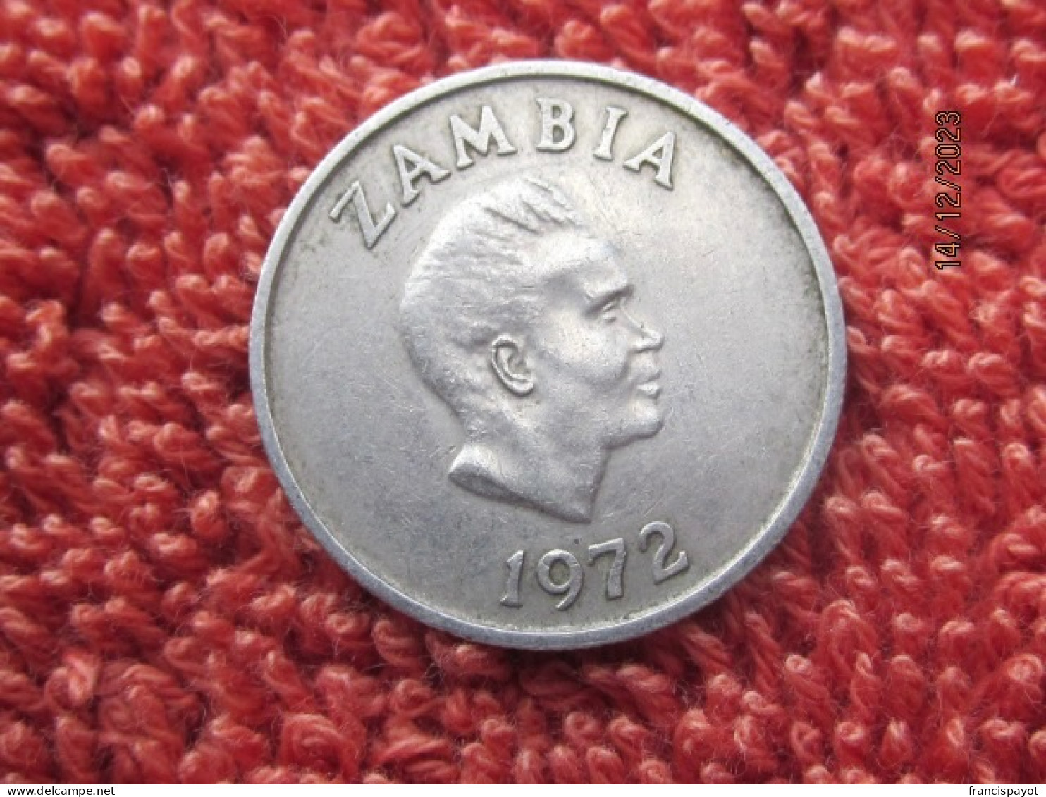 Zambia: 5 Ngwee 1972 - Zambie